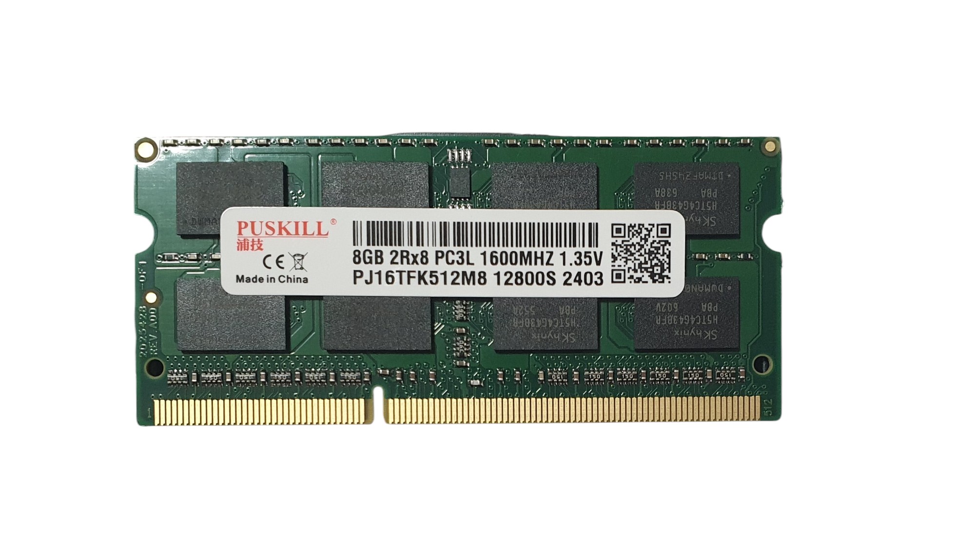 Hynix Memoria Ram Laptop 8GB DDR3L PC3L 1600 Mhz DDR3L-12800S 204 pin