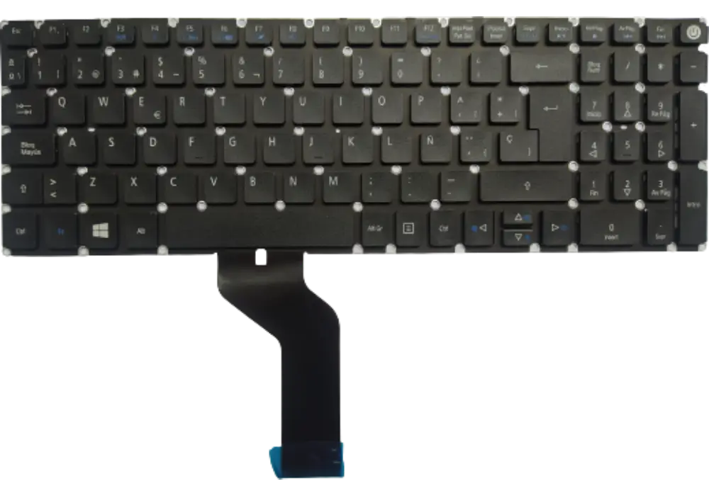 TECLADO ACER Es1-524 Es1-732 Es1-533 E5-573 E5-722 A515-51g N17C4 Type LV5T_A51B - ESTANDAR