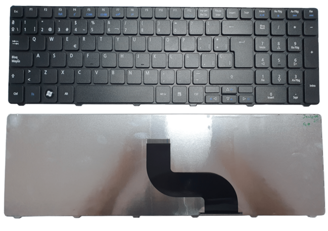 TECLADO ACER ASPIRE 5810 5410 5750 5740 7540 5742 5745 5250 5251 5253 5553 7741 7535