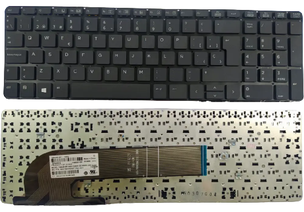 TECLADO HP PROBOOK 450 G0 ORIGINAL 450 G1 450 G2 455 G1 455 G2 470 G0 470 G1 470 G2 S15 S17 - SIN MARCO