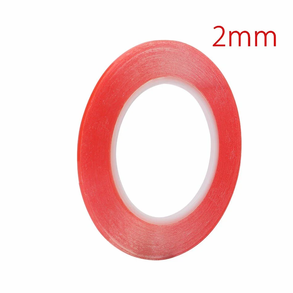 CINTA ADHESIVA DOBLE CARA - TRANSPARENTE - DE 0.2 CM