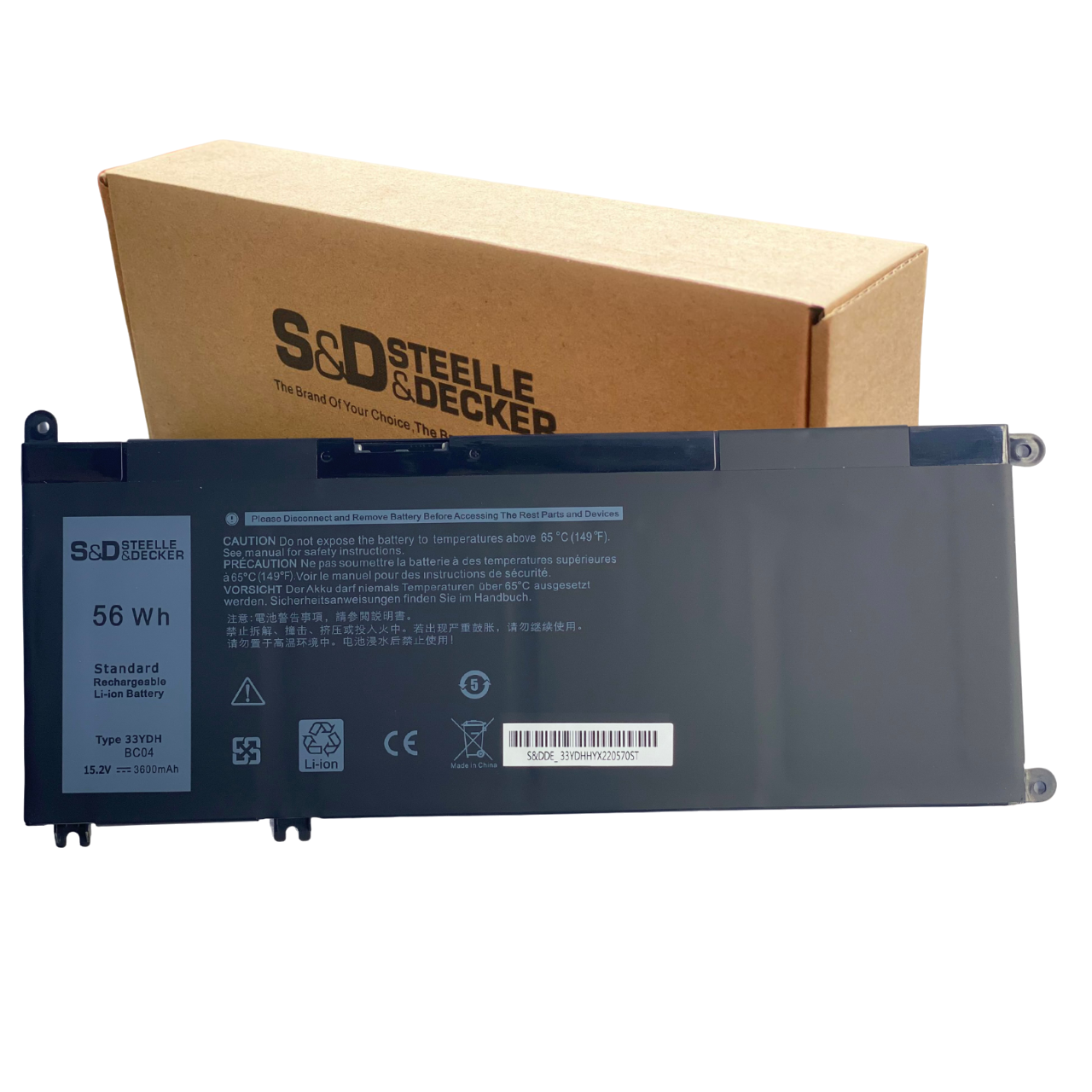 BATERIA 33YDH PARA DELL INSPIRON 17 7000 LATITUD 13 3380