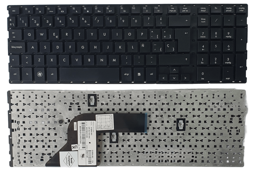 TECLADO LAPTOP HP 4510 4515 4710 4750 4700 - NUEVO - ESPAÑOL