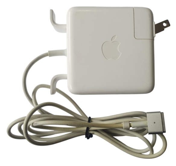 CARGADOR PARA LAPTOP MACBOOK MAGSAFE 2TIPOT 60W 16.5V 3.65A - ORIGINAL - USADO