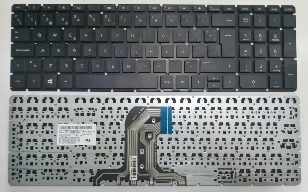 TECLADO Hp 15 AC ORIGINAL 15-BA 15-AY 15-AC 250 G4 255 G4 