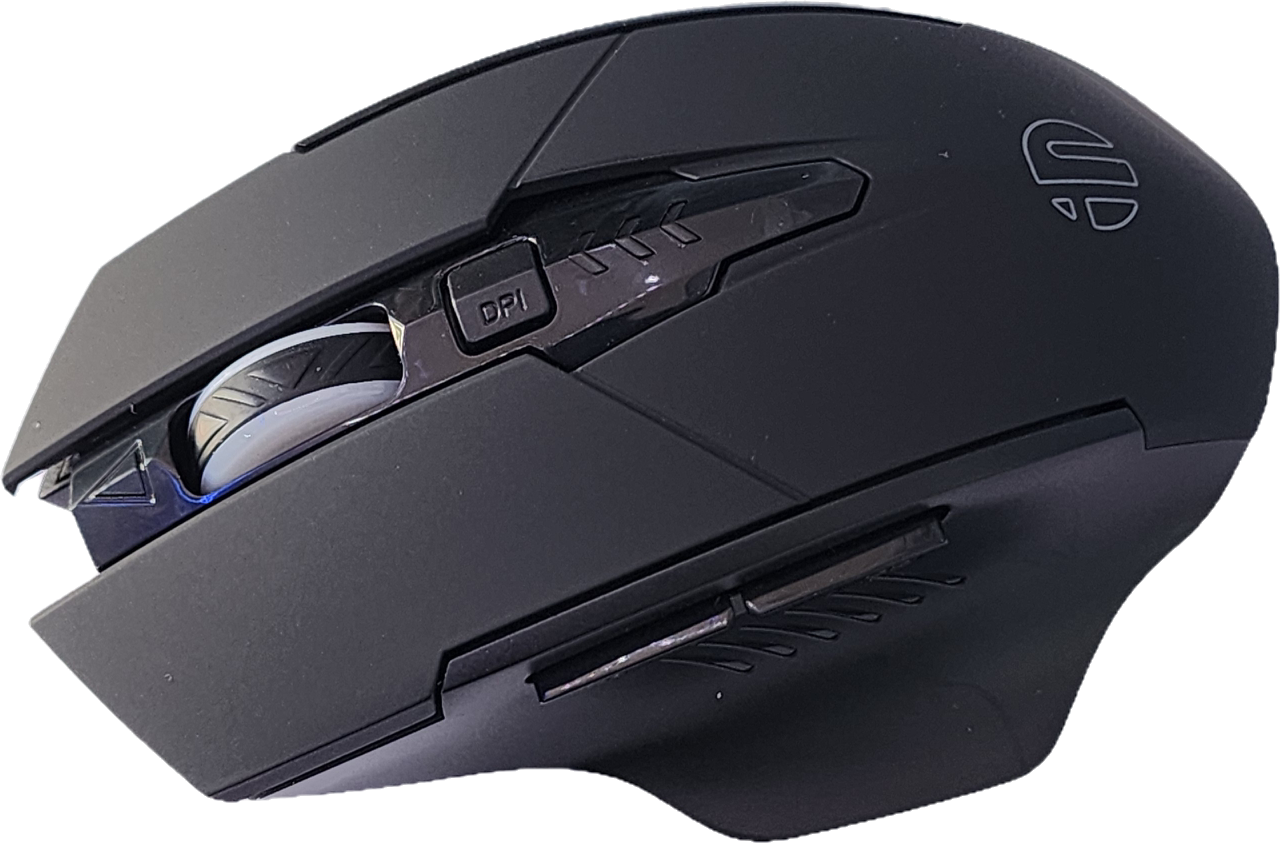 MOUSE INPHIC PM6 RECARGABLE COLOR NEGRO NUEVO