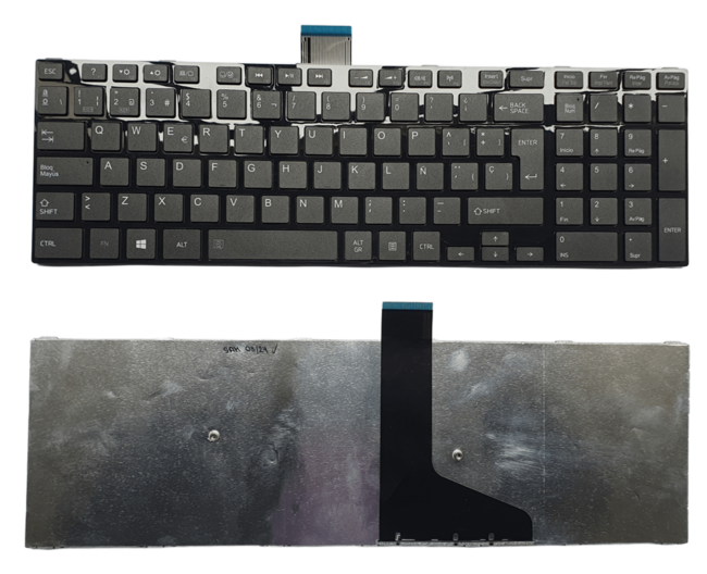 TECLADO PARA LAPTOP TOSHIBA S50-A S55-A U55-A S55-A5164 S55-A5169 S55-A5176 S55-A5188 S55-A5274 S55-A5257 S55-A5279 S55-A5359